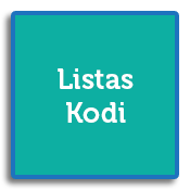 Sección Listas Kodi
