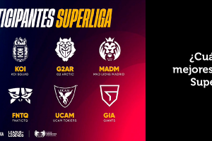 ¿Quién forma el top 4 de la Superliga de Esports?